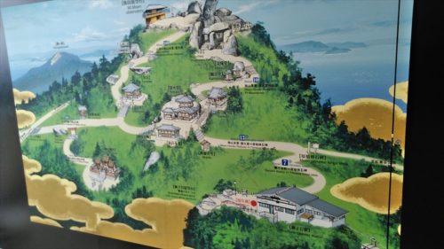 弥山の地図